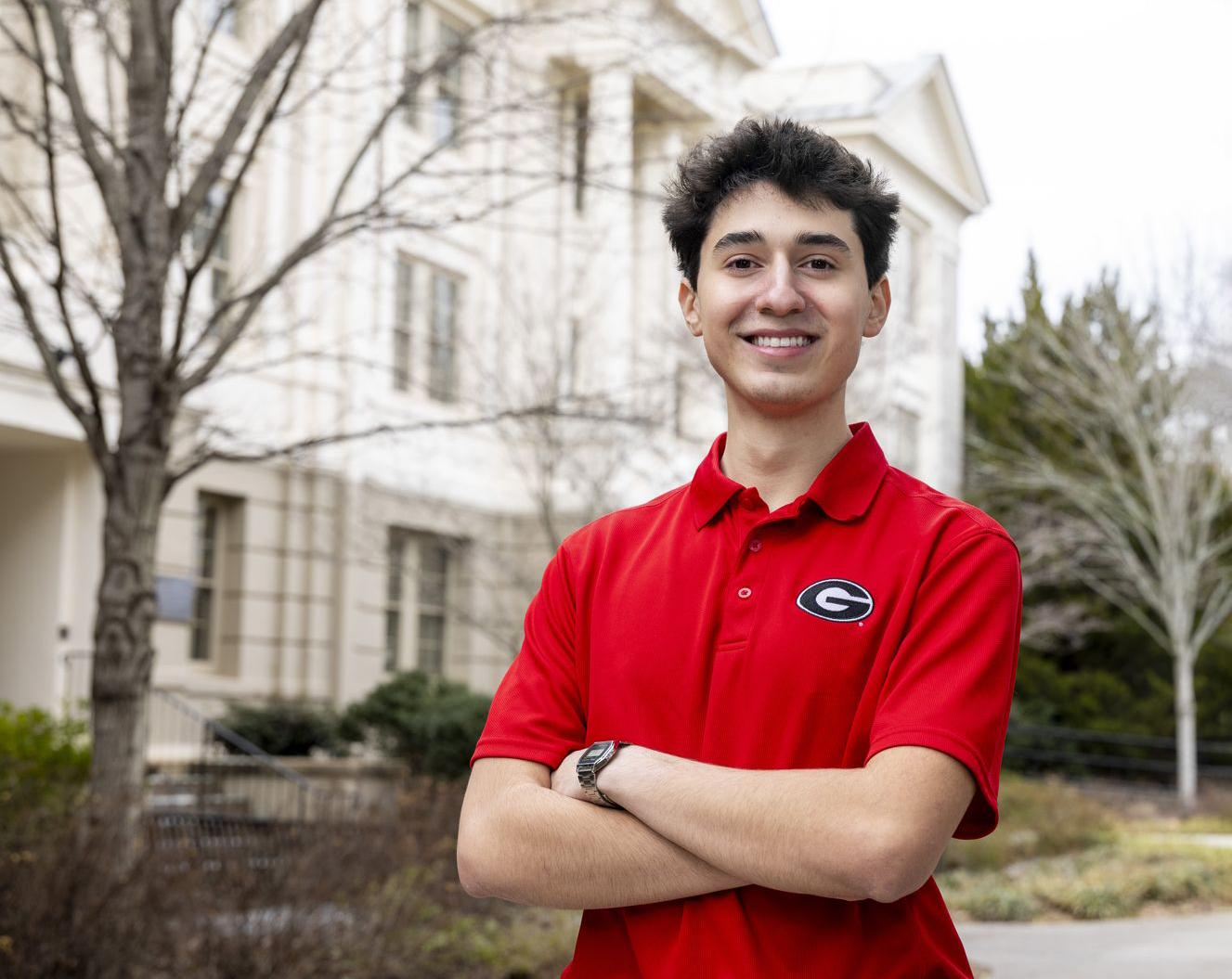 Portrait of SPIA undergraduate student Juan ‘JJ” Lazo